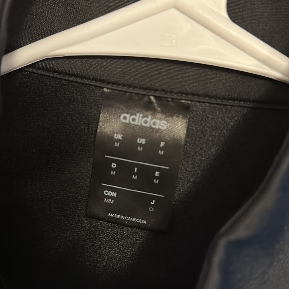 adidas Black Lightweight Jacket - Picture 4 of 4